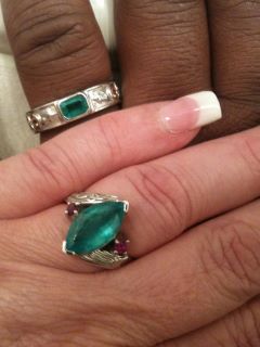 Does it really not look like an Engagement ring? : wedding Rings