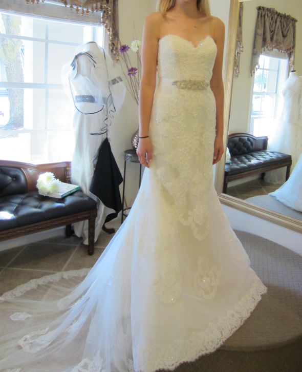Show us your...Pronovias Dress :  wedding pronovias wedding dress cocktail gown mob dress wedding gown pictures IMG 0147 2