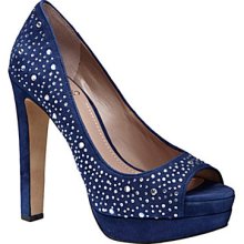 HELP! Which Shoes?! :  wedding blue shoe blue shoe peacock Shoe1