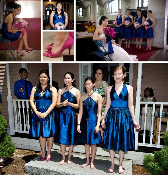 Bridesmaid Blue