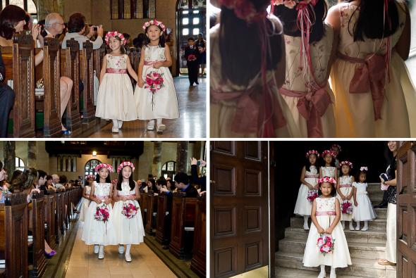 Toucan's Flower Girl Dress: Briar Patch