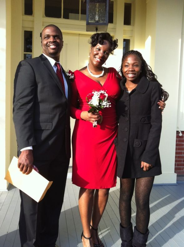 Valentines Day Bride....(Ok....just our legal day!!) :  wedding legal elope courthouse First Family