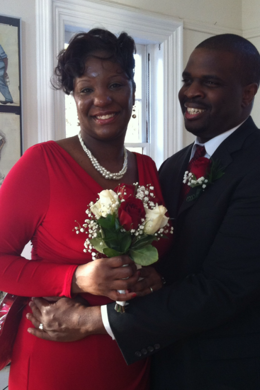 Valentines Day Bride....(Ok....just our legal day!!) :  wedding legal elope courthouse I Said I Do