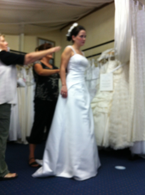 Buyer's Remorse Re Wedding dress??? Pics included :  wedding wedding dress buyers remorse 6734331671 E8feafc3e3 Z