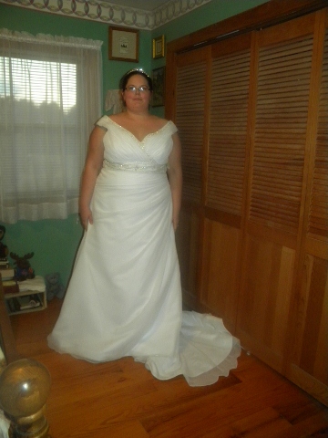 Any PLus size Mori Lee Brides out there? Let me see your pictures. :  wedding mori lee plus size 1 dresses mori lee 1603 Dress 360x480