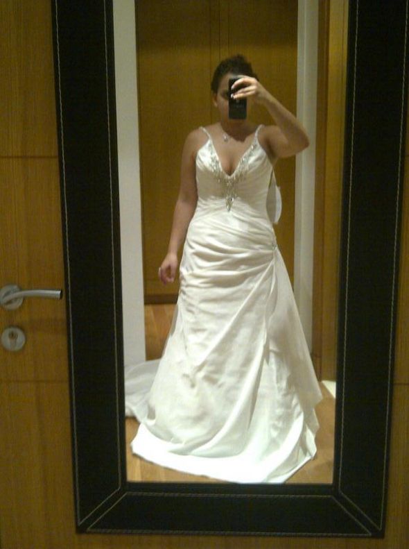 First post - what do you think of this dress? :  wedding dress accessories alfred angelo Wedding Dress