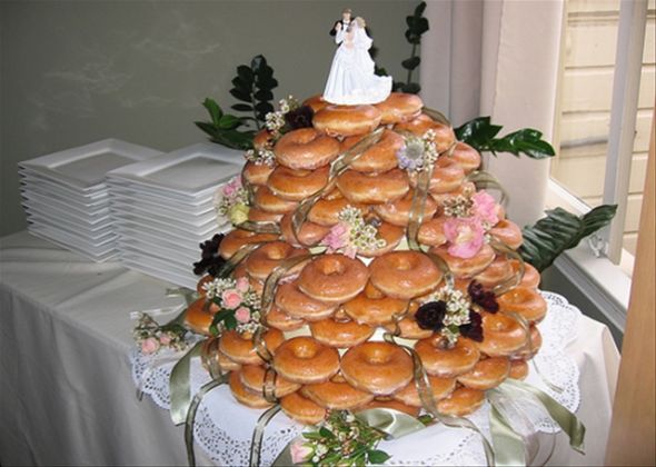 Grooms cake? : wedding cake grooms cake geek mario Krispykreme