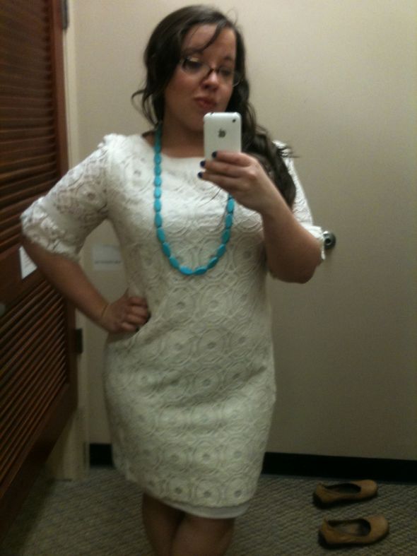Just bought an emergency dress.  Anyone else done this? :  wedding Cash
