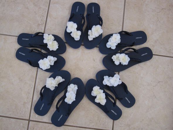 Bridesmaids Flip Flops