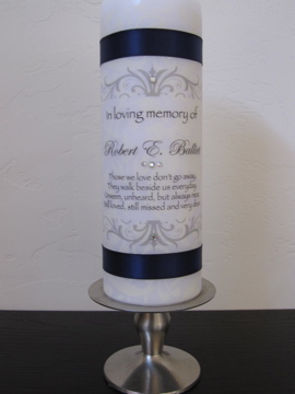 DIY Memorial Candle