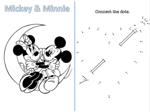Disney Theme...Kids Activity Book (Pic Heavy)