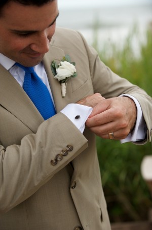 wedding tie destination wedding beach Groom Khaki Suit