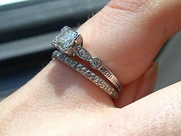 Best Antique Rings! Brooklyn-NYC : wedding antique vintage wedding band ring brooklyn nyc Ring Side
