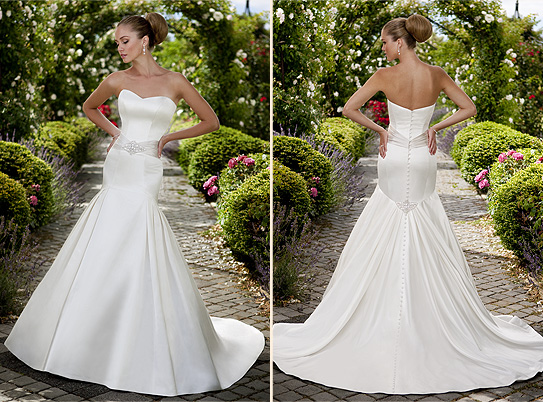 Mermaid & Trumpet Gowns! : wedding mermaid trumpet gown dress comfort Wd Ivory