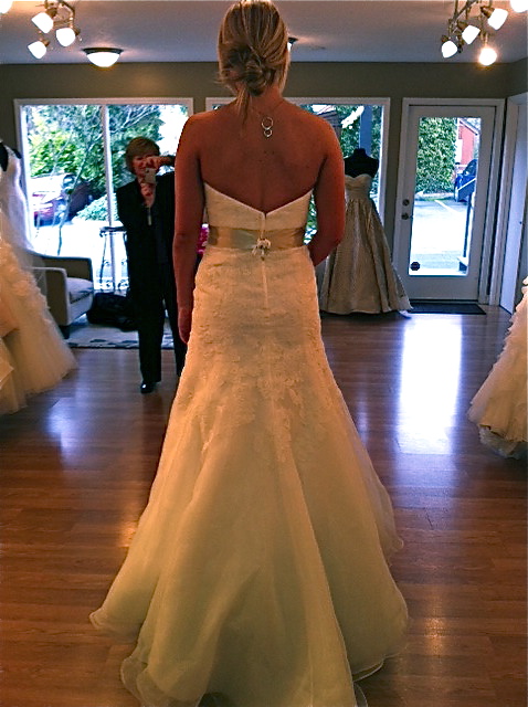 Wtoo-- pictures on real brides? :  wedding wtoo watters dress Photo 2