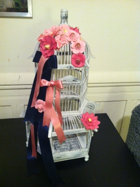 DIY Birdcage card box