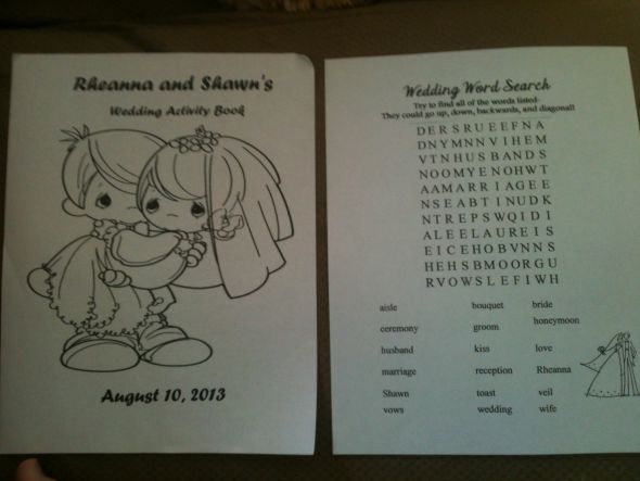 Kids Activity Book (picture heavy)