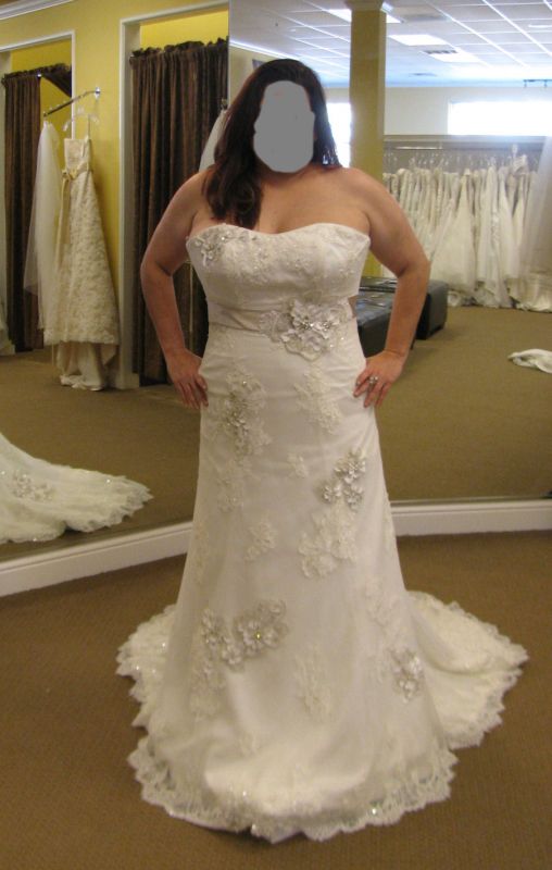 Need help deciding between Maggie Sottero Presca Marie or Geneva (pic heavy) :  wedding maggie sottero geneva presca marie lace IMG 2969
