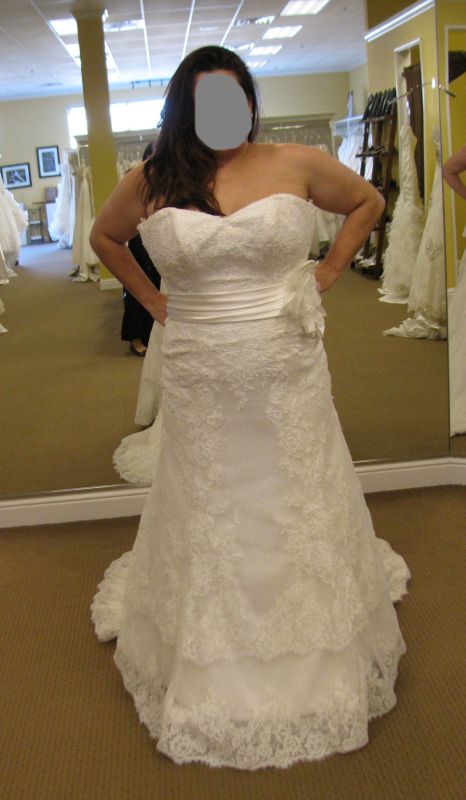 Need help deciding between Maggie Sottero Presca Marie or Geneva (pic heavy) :  wedding maggie sottero geneva presca marie lace IMG 2972