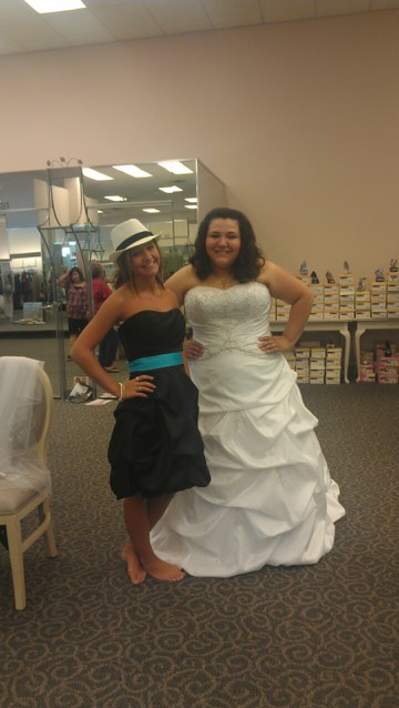 My Bridesmaids' Strapless Short