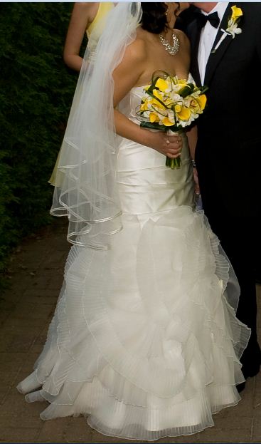Size 10 Paloma Blanca 4162 for sale (50% off retail) :  wedding ivory dress Wedding Dress 1