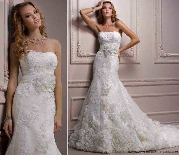 Help! I can't decide between these two Maggie Sottero dresses. : wedding wedding dress dress maggie sottero Maggie Sottero Wedding Dress Abilene