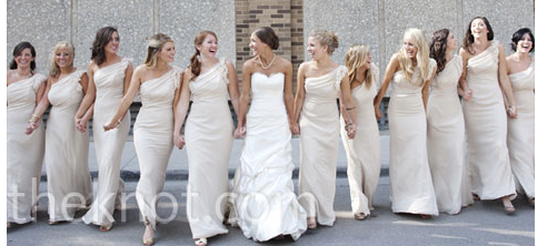 Goldenrod Bridesmaid Dresses