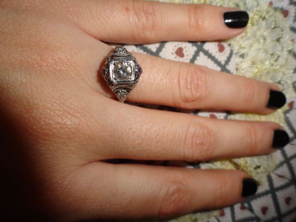 My engagement ring :  wedding Ring 082