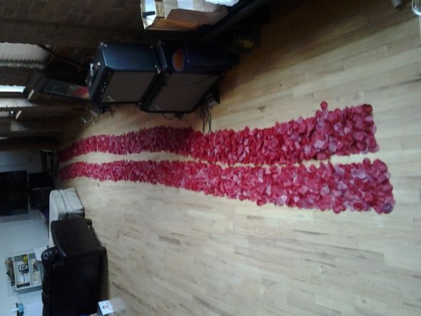 DIY Wedding Aisle decor by Weddingbee