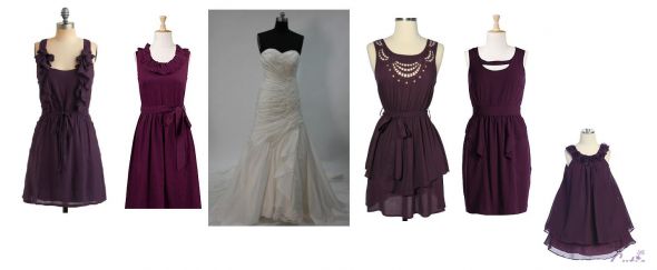 Mismatched BM Dress! : wedding bridesmaids mismatch dresses attire Dresses 2