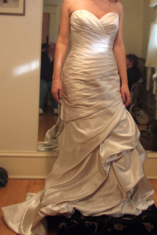 Keep or Remove Bubble Hem?? HELP! :  wedding dress alterations bubble hem alter hem hem gown photo dress photo help poll MyGown 2