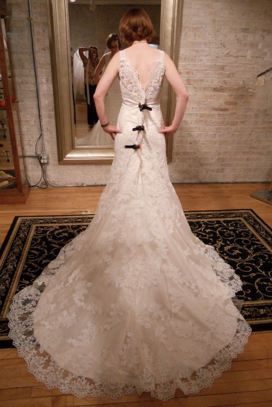 real brides wearing allure 8634? :  wedding allure 8634 1 dress lace DSCN0528 1