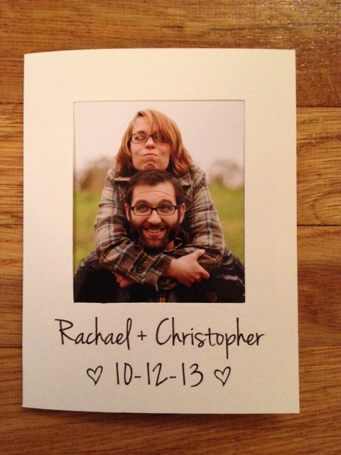DIY Polaroid Invitations