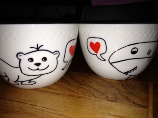 Sharpie + Mug = DIY Love Mugs!