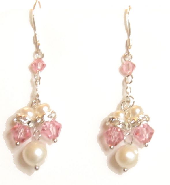 I need jewelry advice :) :  wedding help jewelry bridesmaid gift bridesmaid jewelry earrings wedding Sterlingandpearls1
