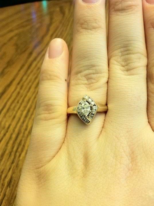 Spinoff: What shape is your center stone? :  wedding IMG 0146