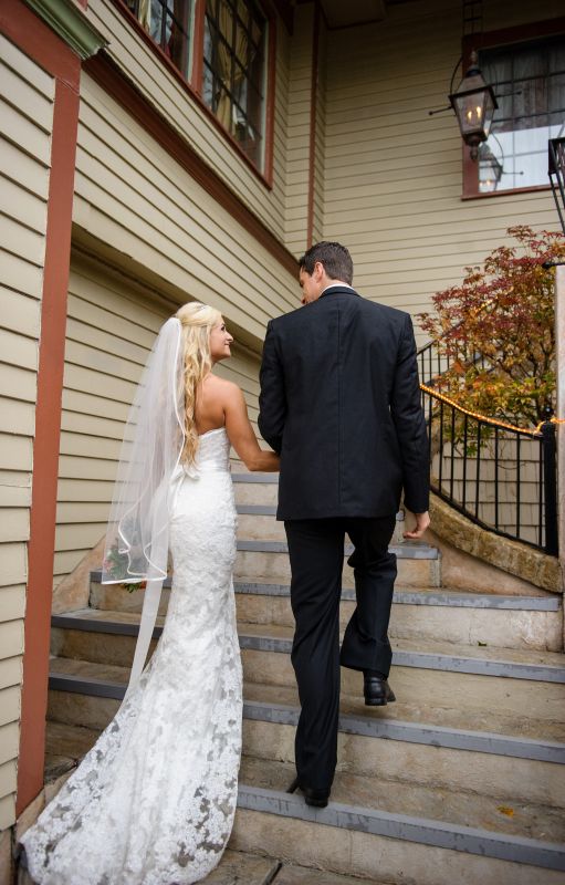 My Maggie Sotterro Lace Wedding Dres