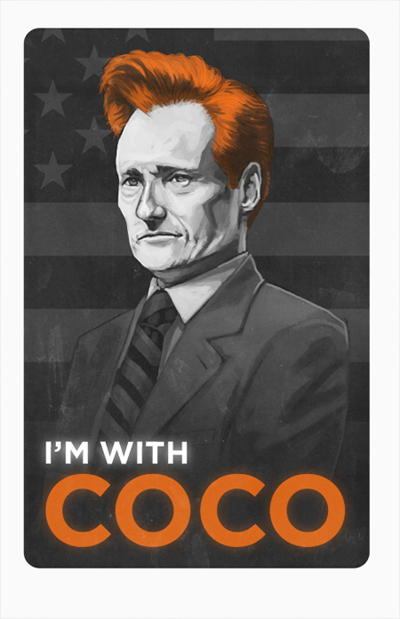 Team Conan or Team Leno? :  wedding Coco