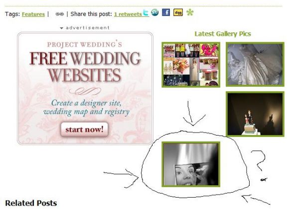 Does the Weddingbee gallery grid show up for you? Please help us out! :  wedding Gallery Grid