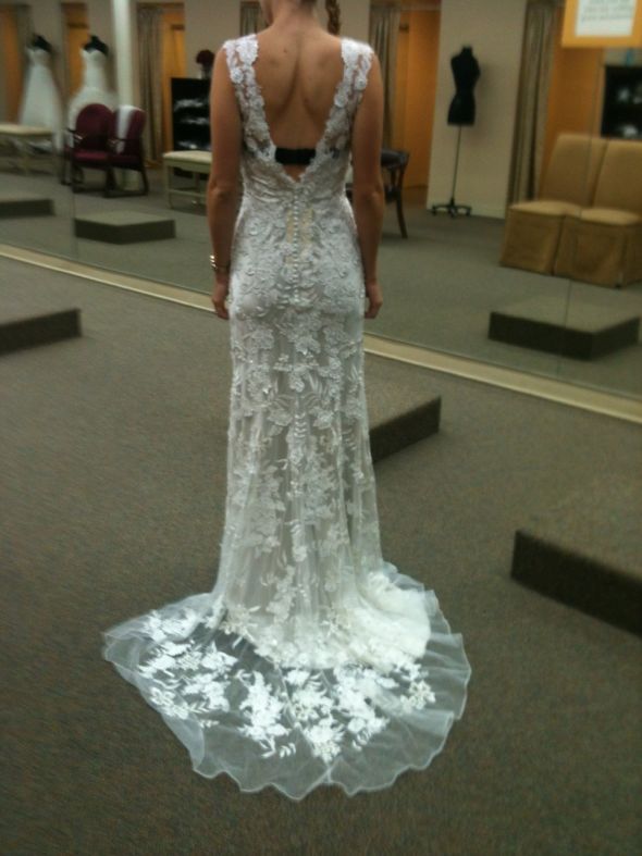 Pics- My dress just came in!!!!! : wedding allure allure 8800 dress Dress2