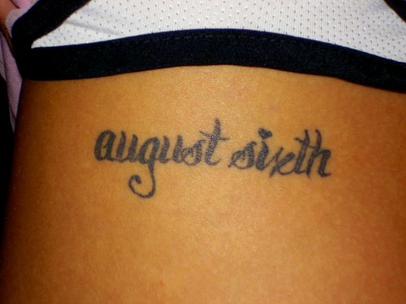 NWR: Show off your TATTOO(s)! Or unique piercings! :  wedding tattoo 101 0168
