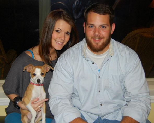 can't wait to pick up our puppy! (& show me your family pic w/ your puppy!) :  wedding pets dogs 308936 10150473889640020 510885019 10812850 816501812 N