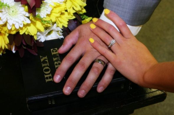 Ladies, where did you buy your FH's wedding band?! :  wedding ring wedding band Not The Greatest Pic Of It