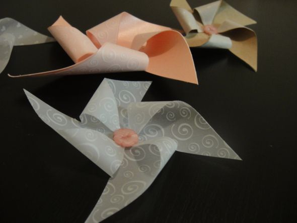 Pinwheels/ Pinwheel Boutonnieres