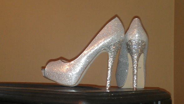 My DIY strass wedding shoes!!! (Not 