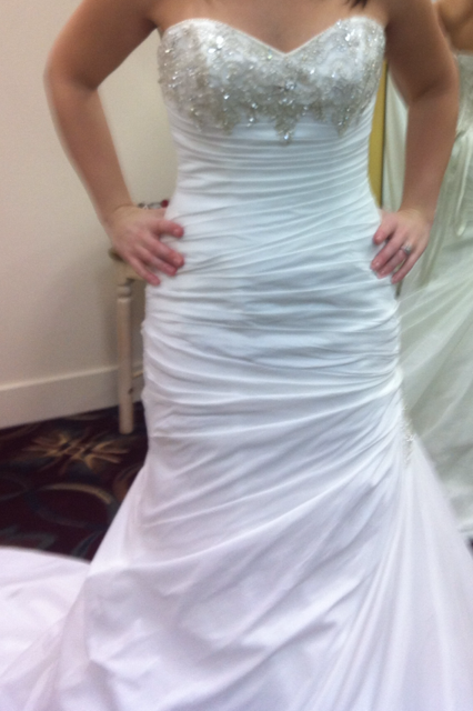 Which dress?! 7 pictures. :  wedding which dress help decide maggie pronovias justin alexander Photo 13