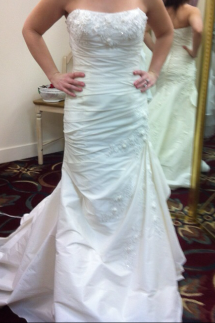 Which dress?! 7 pictures. :  wedding which dress help decide maggie pronovias justin alexander Photo 14