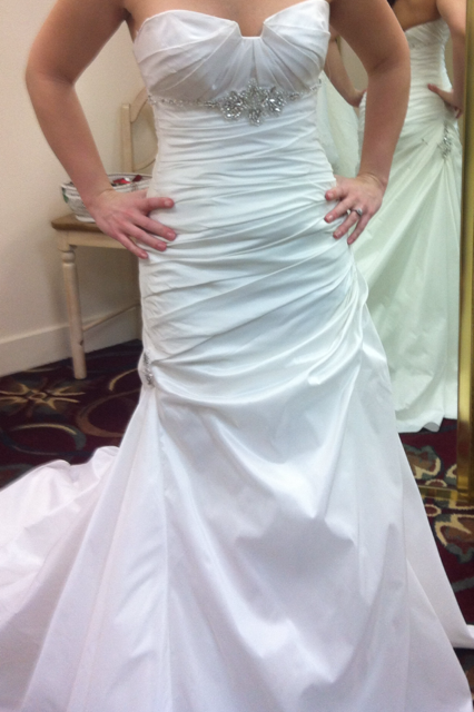 Which dress?! 7 pictures. :  wedding which dress help decide maggie pronovias justin alexander Photo 23