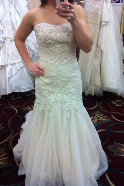 Which dress?! 7 pictures. :  wedding which dress help decide maggie pronovias justin alexander Photo 34