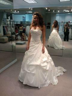 My wedding dress. What do you think? :  wedding ceremony dress ivory white My Dress